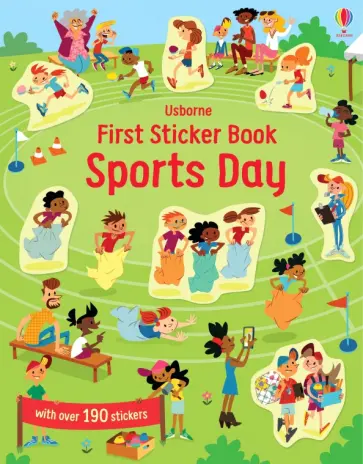 Jessica Greenwell - First Sticker Book. Sports Day обложка книги