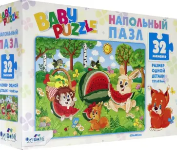 Для Малышей. Пазл-32 Напольный. Арбуз (05958) обложка книги