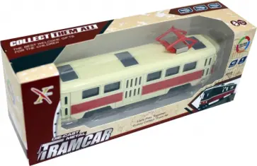 Трамвай инерционный, красный обложка книги