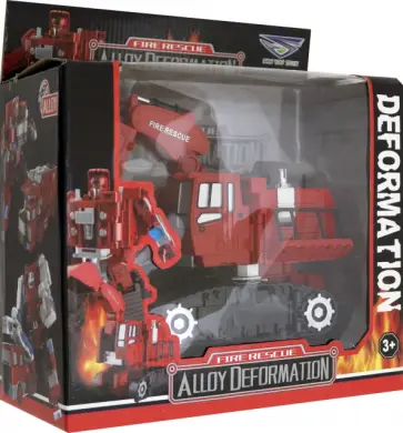 Пожарный робот-трансформер Gefest обложка книги