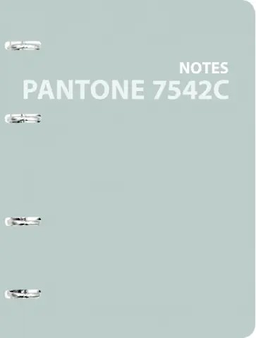 Тетрадь Pantone line 1, 120 листов, клетка, А5 обложка книги