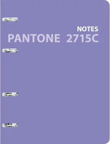 Тетрадь на кольцах (120 листов, А5, клетка), Pantone line 4 (ПБЛ1205006) обложка книги