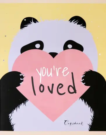 Тетрадь общая (48 листов, А5, клетка), Тебе сердечко!, в ассортименте (ТКФЛ486746) Тетрадь общая (48 листов, А5, клетка), Тебе сердечко!, в ассортименте (ТКФЛ486746) обложка книги