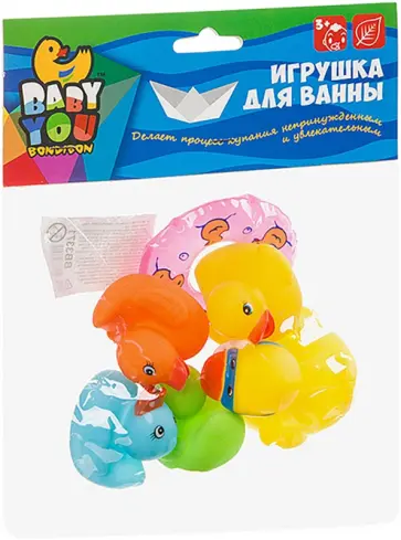 Набор для купания. Утка с утятами и кругом обложка книги