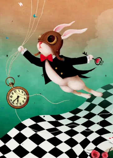 Тетрадь Белый кролик, 48 листов, А5, клетка Тетрадь Белый кролик, 48 листов, А5, клетка обложка книги