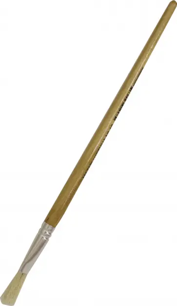 Кисть №10, щетина, плоская обложка книги