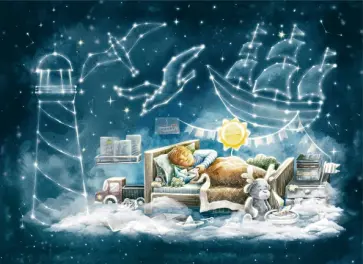 Детские сны. Комплект из 10 почтовых открыток Детские сны. Комплект из 10 почтовых открыток обложка книги