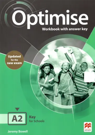 Bowell, Bandis - Optimise. Updated. A2. Workbook with Answer Key Bowell, Bandis - Optimise. Updated. A2. Workbook with Answer Key обложка книги