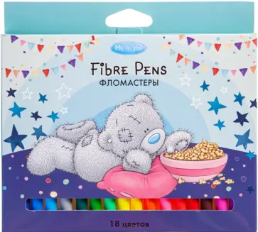 Фломастеры MeToYou, 18 цветов обложка книги