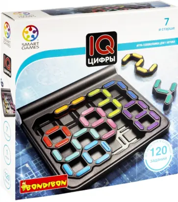 Игра логическая IQ-Цифры обложка книги