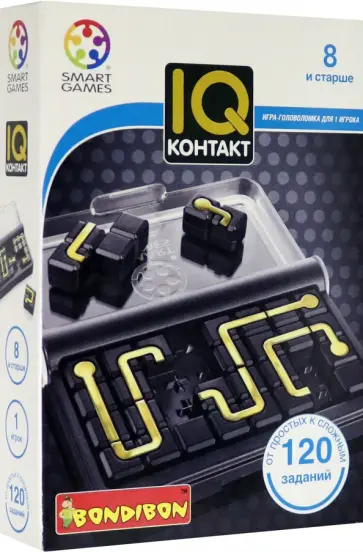 Игра логическая IQ-Контакт обложка книги