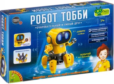 Робототехника. Робот Тобби обложка книги