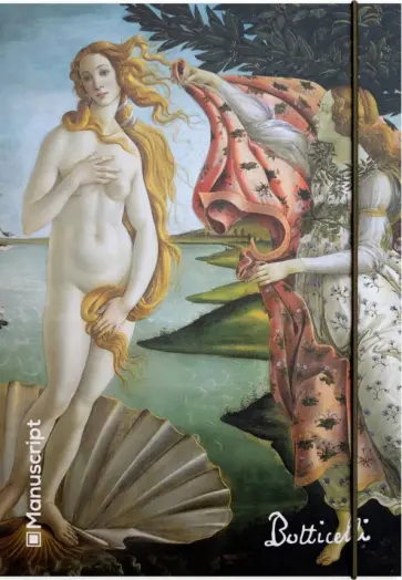 Скетчбук Botticelli 1486, 80 листов, А5+ обложка книги