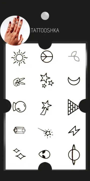 Тату временное малое, Магия сет обложка книги