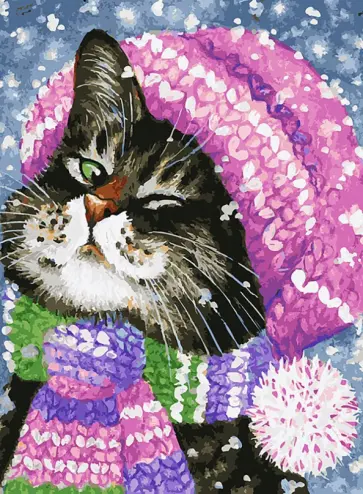 Живопись на холсте Моя новая шляпа обложка книги