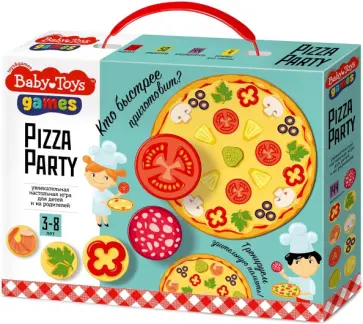 Настольная игра Pizza Party обложка книги