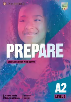 Kosta, Williams - Prepare. 2nd Edition. Level 2. Student's Book with eBook обложка книги