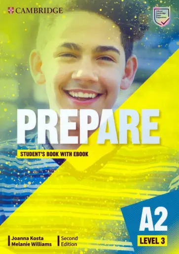 Kosta, Williams - Prepare. 2nd Edition. Level 3. А2. Student's Book with eBook обложка книги