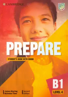Styring, Tims - Prepare. 2nd Edition. Level 4. Student's Book with eBook Styring, Tims - Prepare. 2nd Edition. Level 4. Student's Book with eBook обложка книги