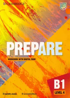 Gareth Jones - Prepare. 2nd Edition. Level 4. Workbook with Digital Pack Gareth Jones - Prepare. 2nd Edition. Level 4. Workbook with Digital Pack обложка книги