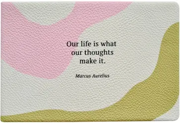 Ежедневник датированный 2022 Stain, 64 листа, бежевый обложка книги