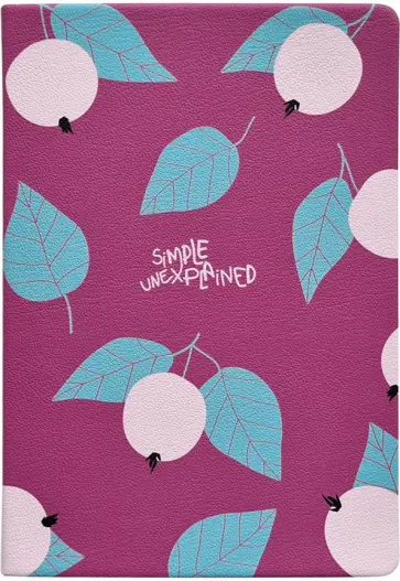 Ежедневник датированный 2022 Simple, 96 листов, А5 обложка книги