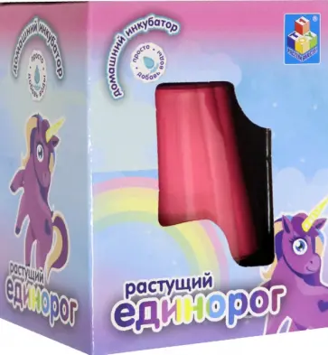 Пенек с растущим единорогом, в ассортименте обложка книги