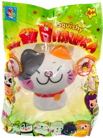 Игрушка-антистресс мммняшка squishy Котята обложка книги