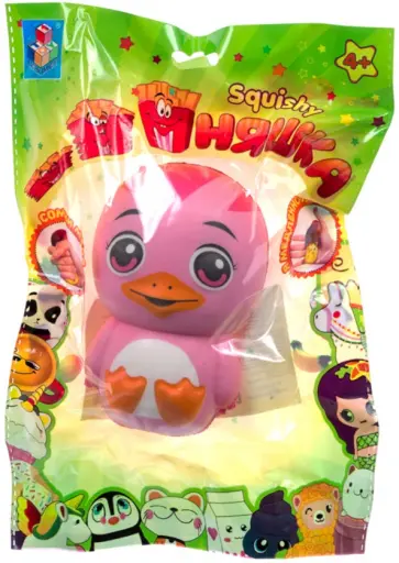 Игрушка-антистресс мммняшка squishy Утёнок обложка книги