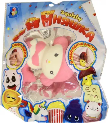 Игрушка-антистресс мммняшка squishy Русалка обложка книги