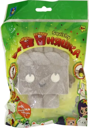 Игрушка-антистресс мммняшка squishy Шоколад обложка книги