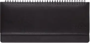 Планинг датированный на 2022 год, Ritter, 60 листов, черный обложка книги