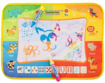 Коврик-водная многоразовая раскраска Веселый счет обложка книги