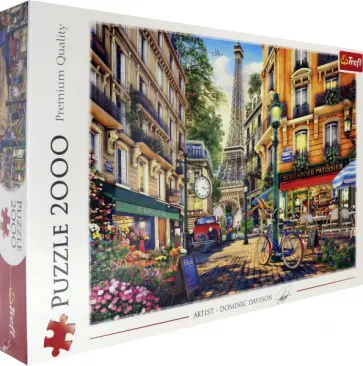 Puzzle-2000 Кафе в Париже Puzzle-2000 Кафе в Париже обложка книги