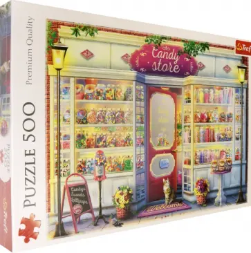 Puzzle-500. Кондитерская обложка книги