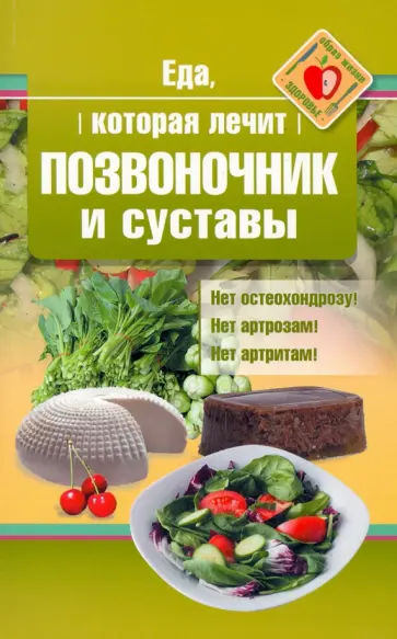 Наталья Стрельникова - Еда, которая лечит позвоночник и суставы Наталья Стрельникова - Еда, которая лечит позвоночник и суставы обложка книги