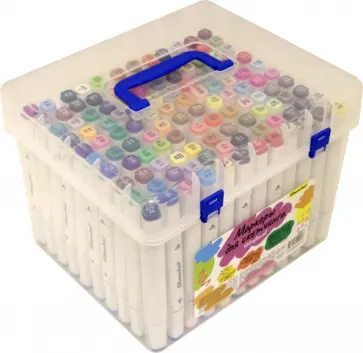 Маркеры для скетчинга, двойной пишущий наконечник, 120 штук обложка книги