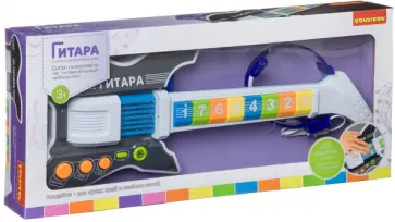 Электрогитара с головным микрофоном, интерактивная обложка книги