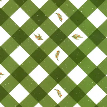 Бумага упаковочная Christmas Зеленый обложка книги