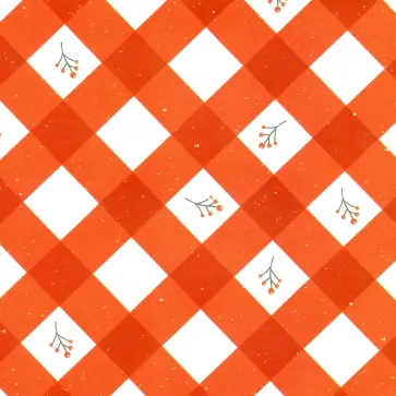 Бумага упаковочная Christmas Красный обложка книги