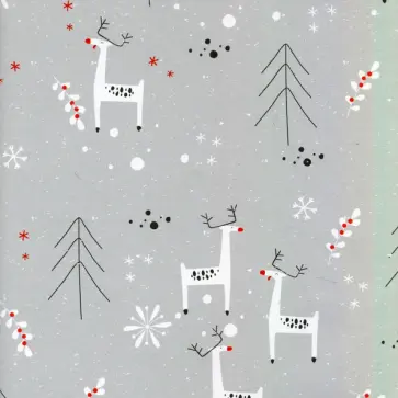 Бумага упаковочная Bambi Серый обложка книги