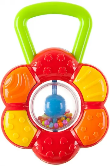 Игрушка развивающая. Погремушка Цветок обложка книги