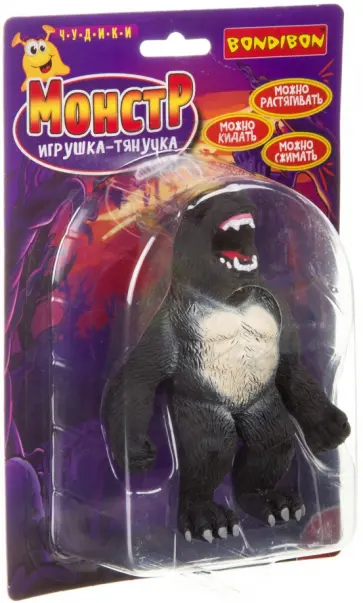 Игрушка-тянучка Чудики. Монстр. Волк Игрушка-тянучка Чудики. Монстр. Волк обложка книги