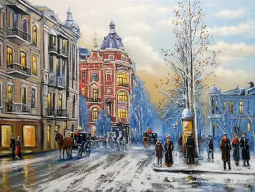 Алмазная мозаика. Зима далекого прошлого обложка книги