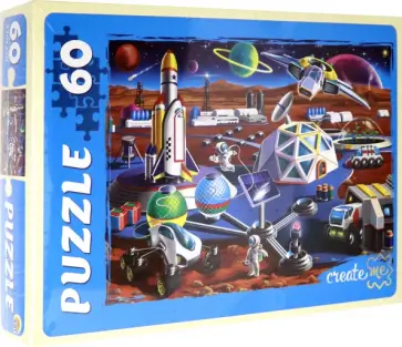 Puzzle-60. КОСМОДРОМ обложка книги