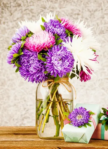 Алмазная мозаика. Красивые цветы обложка книги