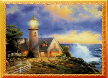 Алмазная мозаика Шторм на море обложка книги