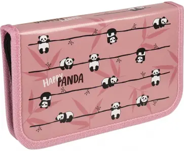 Пенал Панды на лианах , 1 отделение обложка книги