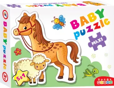 Baby Puzzle. Домашние животные Baby Puzzle. Домашние животные обложка книги