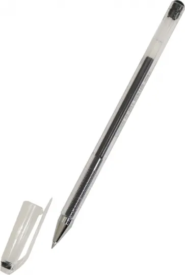 Ручка гелевая Hi-Jell, черная Ручка гелевая Hi-Jell, черная обложка книги